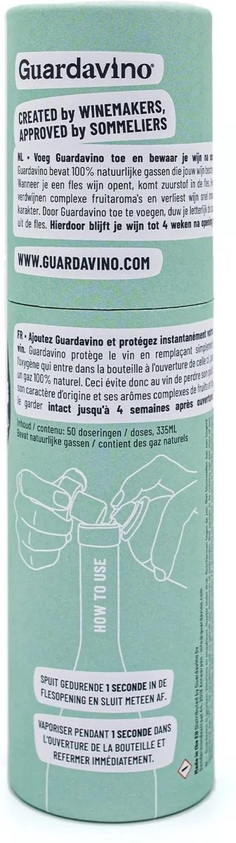 Guardavino - Conservation Du Vin - Conservez Les Bouteilles De Vin Ouvertes Jusqu'à 4 Semaines 5 Guardavino - Conservation Du Vin - Conservez Les Bouteilles De Vin Ouvertes Jusqu'à 4 Semaines – Image 5