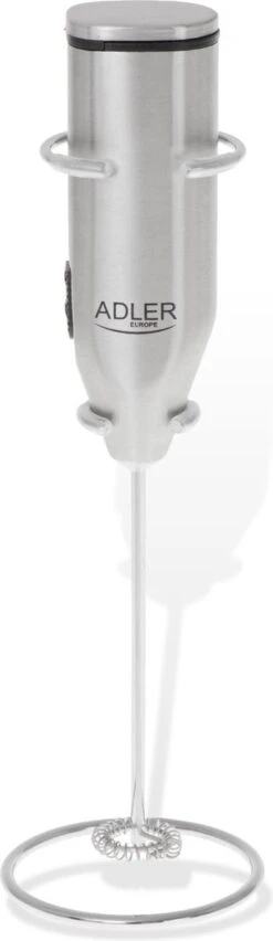 Adler Mousseur à Lait - Fouet à Lait - Mousseur à Lait Manuel - Mousseur à Lait