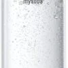 Mysoda - Bouteille Réutilisable 1 Litre - Noir / Aluminium