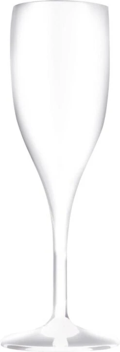 Verres à Flûtes à Champagne/ Flûtes à Prosecco Blanc 150 Ml De Plastique Incassable - Service à Champagne - Flûtes à Champagne - Flûtes à Champagne à Champagne