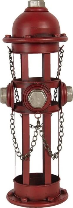 Casier à Vin 14*15*41 Cm Porte-bouteille Rond En Fer Rouge Porte-bouteille