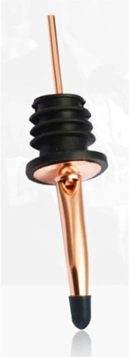 Bec Verseur - Joint En Caoutchouc - Bouchon Verseur - Cocktail - Dîner - Cuisine - Acier Inoxydable - Or Rose - 1 Pièce 1 Bec Verseur - Joint En Caoutchouc - Bouchon Verseur - Cocktail - Dîner - Cuisine - Acier Inoxydable - Or Rose - 1 Pièce
