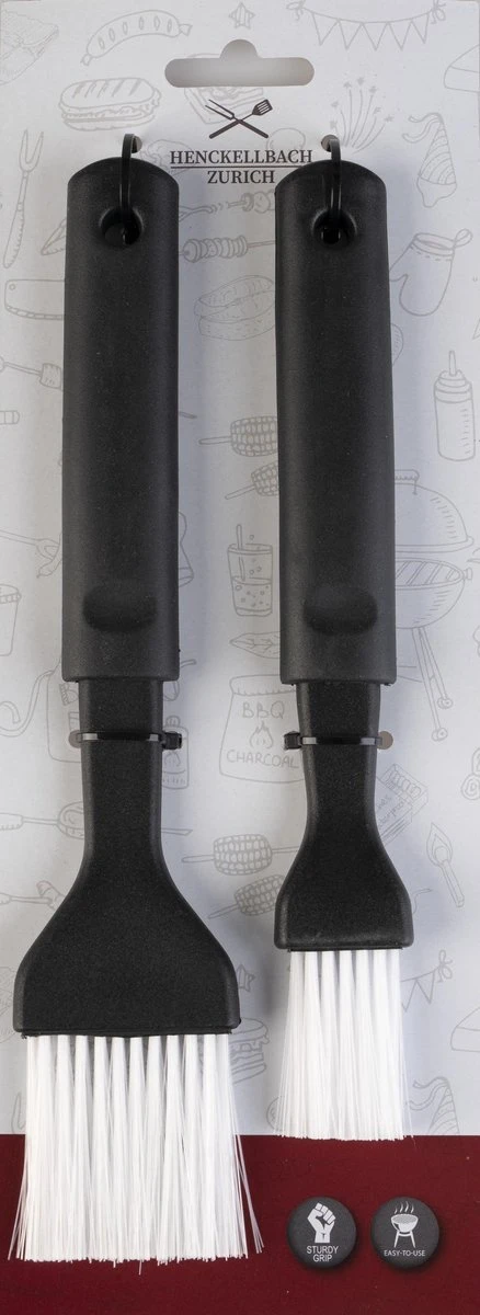 Set De 2 X BBQ/ Barbecue Brosse à Graisse / Brosse Cuisson - Brosses Graisse / Cuisson 2 Set De 2 X BBQ/ Barbecue Brosse à Graisse / Brosse Cuisson - Brosses Graisse / Cuisson – Image 2