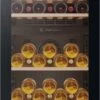 Haier Wine Bank 50 Serie 7 HWS77GDAU1 Refroidisseur De Vin Compresseur Autoportante Noir 77 Bouteille(s)