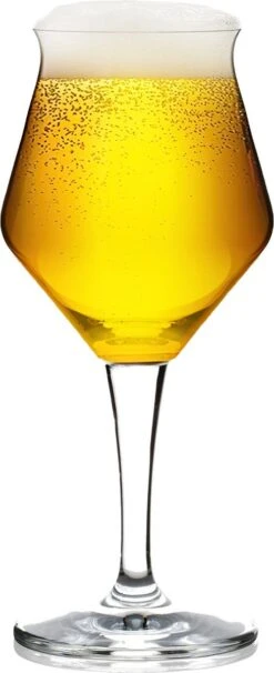Verres à Bière Spéciaux COCORA - 30cl - 6 Pièces - Top Fermenteur - Sommelier - Verre à Bière Sur Pied - Verre Cristal