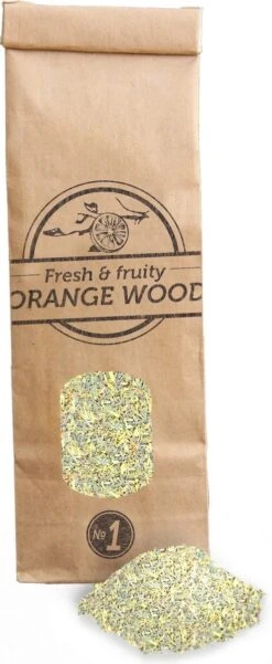 Smokey Olive Wood Fumé - Papillon De Fumée - Farine De Fumée - BOIS D'ORANGE - ø 0-1mm - 300ml