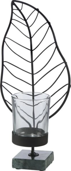 Goebel® - Accessoires De Vêtements Pour Bébé | Photophore "Musa Tropicana" | Bougie Chauffe-plat, Lumière Du Vent, 24cm