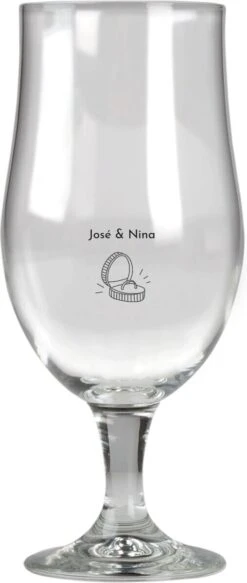 Mariage En Verre à Bière Gravé Avec Boîte à Bagues - Cadeau De Mariage - Cadeau Mariage - Cadeau Pour Mariage - Cadeau Pour Les Mariés - Cadeau De Mariage - Cadeau Mariage