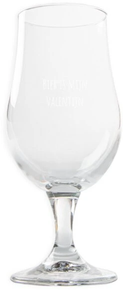 Verres à Bière Valentine '' Bières Is My Valentine'' SET DE 2 |Cadeau De Saint Valentin Pour Lui/elle | Cadeau De Saint-Valentin | Mari Cadeau Saint-Valentin | Cadeau D'amour