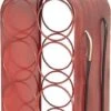 Casier à Vin 22*18*58 Cm Porte-bouteilles En Fer Brun Porte-bouteilles