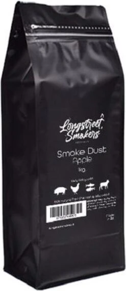 Smokers De Longue Rue | Copeaux De Fumage | Pomme | 1kg | Bois De Fumage