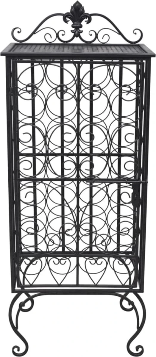 Prolenta Premium - Casier à Vin Pour 28 Bouteilles En Métal - Maison Et Jardin 4 Prolenta Premium - Casier à Vin Pour 28 Bouteilles En Métal - Maison Et Jardin – Image 4