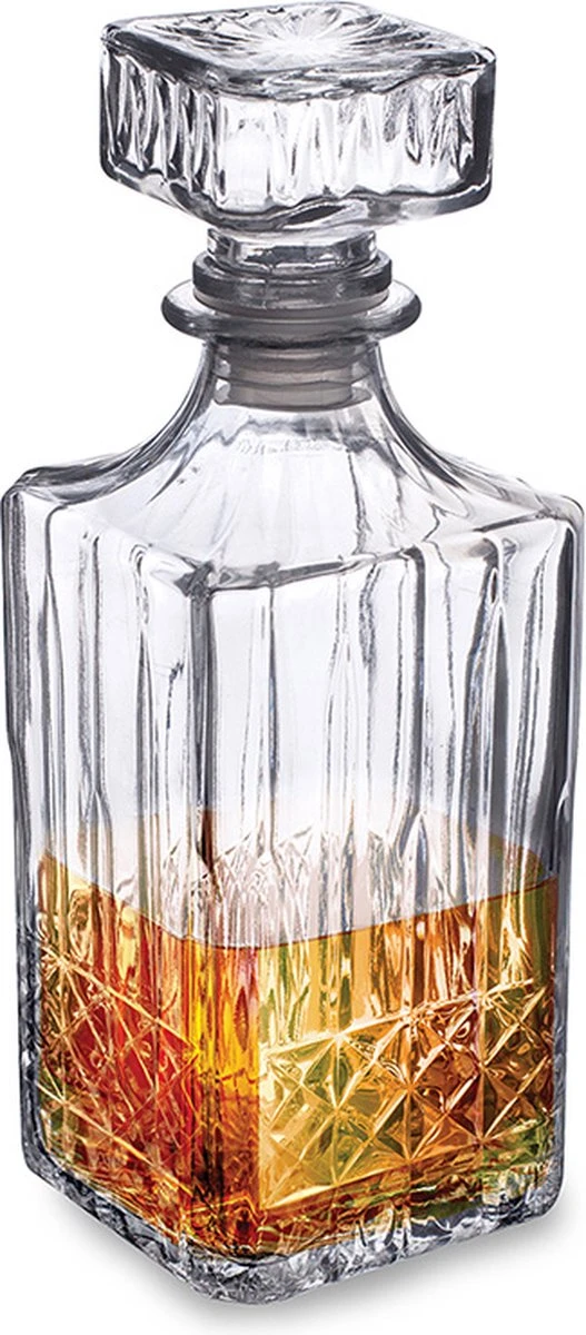 Ensemble De Carafes à Whisky De Luxe - Set à Whisky - Glas à Whisky - Verres à Whisky - 900 Ml - 5 Pièces - 1 Carafe - 4 Verres 8 Ensemble De Carafes à Whisky De Luxe - Set à Whisky - Glas à Whisky - Verres à Whisky - 900 Ml - 5 Pièces - 1 Carafe - 4 Verres – Image 8