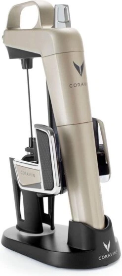 Coravin Model Two Elite - Système à Vin - Acier Inoxydable - 6x14x21 Cm - Or Clair
