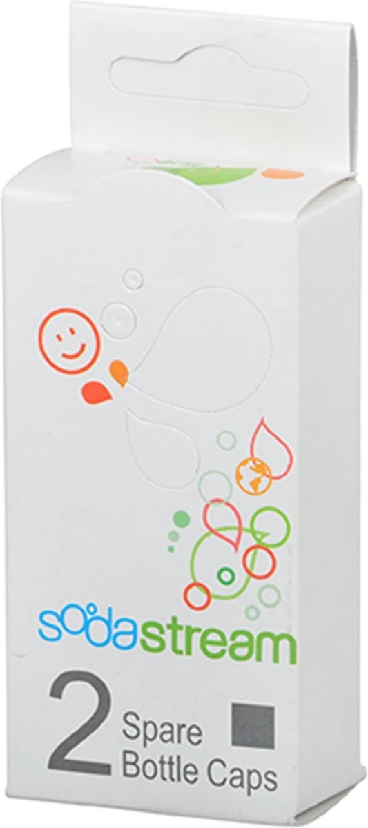 Bouchon De Bouteille SodaStream - Gris - 2 Pièces 3 Bouchon De Bouteille SodaStream - Gris - 2 Pièces – Image 3