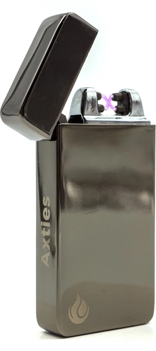 Briquet Plasma Electrique + Rechargeable USB - Résistant Au Vent Et Aux Tempêtes - Allume Feu D'artifice - Double Arc - Brûleur à Gaz - Allume Cigare - BBQ - Noir - Axties® 1 Briquet Plasma Electrique + Rechargeable USB - Résistant Au Vent Et Aux Tempêtes - Allume Feu D'artifice - Double Arc - Brûleur à Gaz - Allume Cigare - BBQ - Noir - Axties®