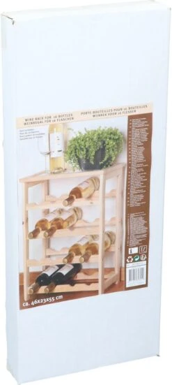 Casier à Vin En Bois / Casier à Bouteilles De Vin Avec étagère 55 Cm - Magasin De Bouteilles De Vin - Casiers à Vin / Casiers à Bouteilles De Vin - Coffret à Vin / Caisses à Vin -Cuisine Fournitures Magasin 538x1200 1