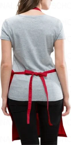 Tablier BARBEQUE QUEEN - Rouge Et Blanc - Réglable - Lavable - Taille Unique (adultes) - Cadeau - Paroles Amusantes | Designs - Original Kwoots - Grill Master - BBQ - Tablier -Cuisine Fournitures Magasin 590x1200 3