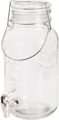 Distributeur De Jus Cosy & Trendy Avec Robinet - Verre - 3,75L