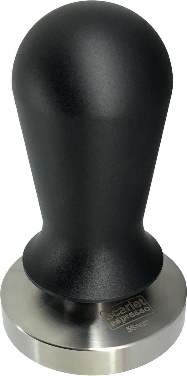 Expresso écarlate | Tamper "Perfetto" Pour Barista; Calibré à Une Pression De Contact De 35 Lb; Avec Manche En Aluminium Ou En Bois Fin Et Base En Acier Inoxydable De Précision. 9 Expresso écarlate | Tamper "Perfetto" Pour Barista; Calibré à Une Pression De Contact De 35 Lb; Avec Manche En Aluminium Ou En Bois Fin Et Base En Acier Inoxydable De Précision. – Image 9