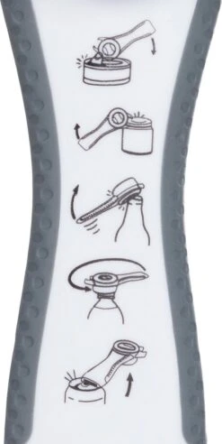 Ensemble Décapsuleur Relaxdays, 2 Pièces - Universel - Ouvre-couvercle - Ouvre-bocal - Ouvre-boîte -Cuisine Fournitures Magasin 603x1200 2