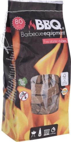 Briquettes Pour BBQ /allume-charbon Avec Manche En Bois 27 Cm - Y Compris 80x Allume-feux Pour BBQ -Cuisine Fournitures Magasin 605x1200 1