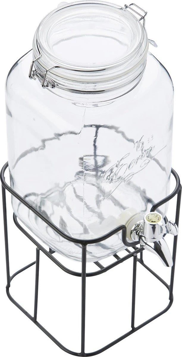 Serengeti Distributeur De Boissons Point-Virgule - 3,6 L - Avec Support Métallique 1 Serengeti Distributeur De Boissons Point-Virgule - 3,6 L - Avec Support Métallique