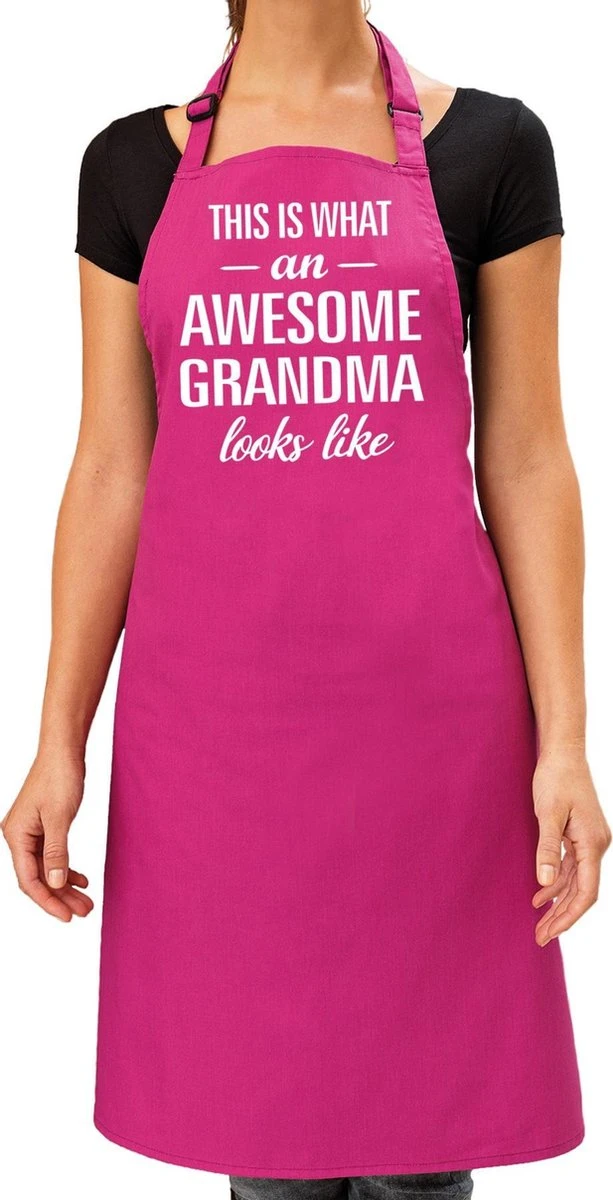 Awesome Grand-mère Cadeau Barbecue / Tablier De Cuisine Rose Pour Dames - Tablier De Barbecue Cadeau Pour La Fête Des Mères / Anniversaire 1 Awesome Grand-mère Cadeau Barbecue / Tablier De Cuisine Rose Pour Dames - Tablier De Barbecue Cadeau Pour La Fête Des Mères / Anniversaire