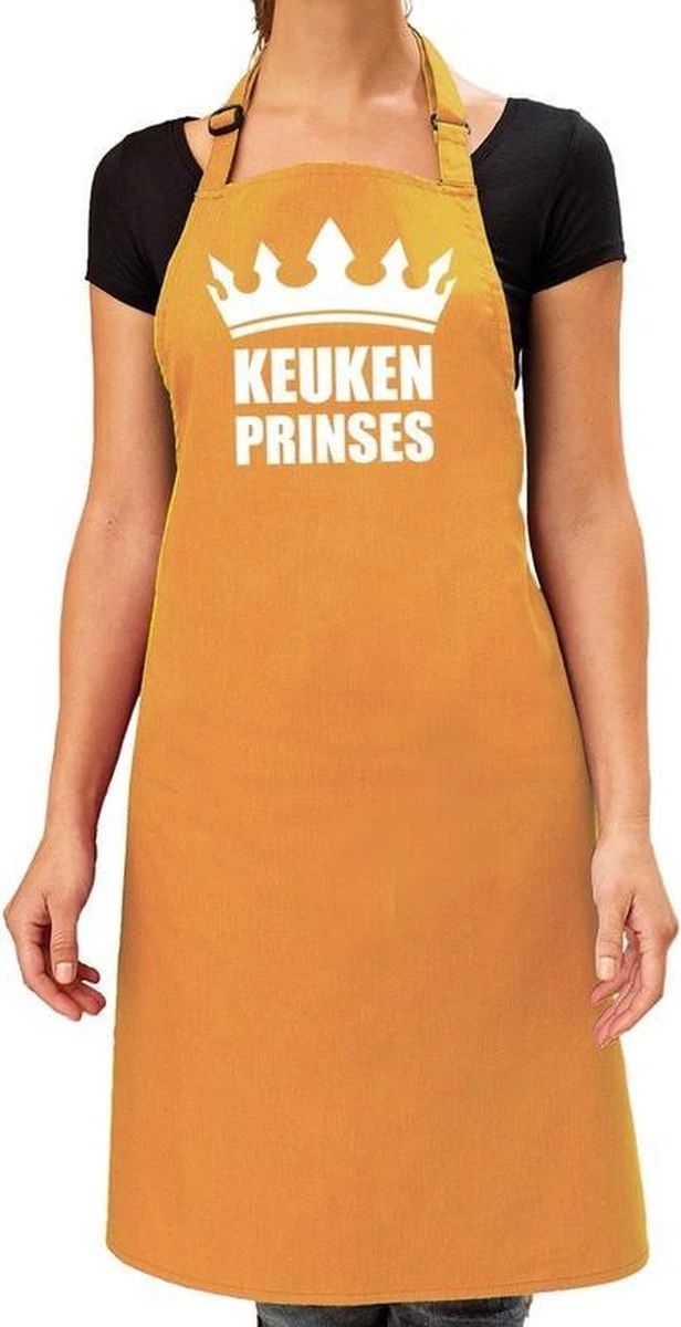 Tablier De Barbecue / Tablier De Cuisine Kitchen Princess Jaune Ocre Pour Femme - Tabliers De Barbecue 1 Tablier De Barbecue / Tablier De Cuisine Kitchen Princess Jaune Ocre Pour Femme - Tabliers De Barbecue