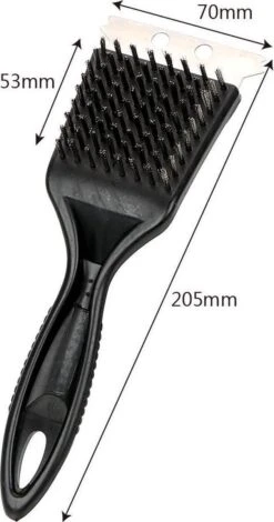 BBQ Clean - Brosse Pour Barbecue Heavy Duty - Brosse De Nettoyage - Brosse Et Grattoir Pour BBQ - De Heble® -Cuisine Fournitures Magasin 631x1200 2