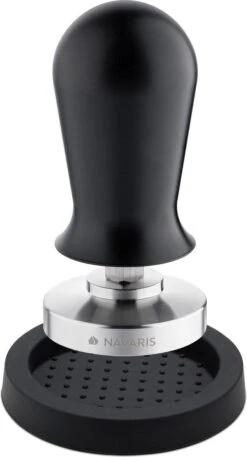 Presse à Café Et Expresso Navaris à Café Moulu - En Acier Inoxydable Avec Poignée En Aluminium - � 51 Mm -Cuisine Fournitures Magasin 649x1200