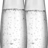 SodaStream - Pack De 2 Carafes En Verre 1L - Compatible Uniquement Avec SodaStream DUO