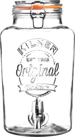 Distributeur De Boissons Kilner - Avec Robinet - Dans Une Boîte Cadeau - 5L