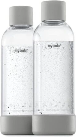 Mysoda 6430052009272 Gourde 1000 Ml Gris, Transparent -Cuisine Fournitures Magasin 665x1200