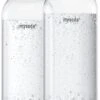 Mysoda - Set De 2 Bouteilles Réutilisables De 1 Litre - Dove
