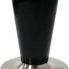 Expresso écarlate | Tamper "Elegant" Pour Barista; Avec Poignée Ergonomique En Aluminium Et Base En Acier Inoxydable De Précision; Pour Une Extraction Parfaite Avec Des Machines De Sérigraphie. Noir 53 Mm