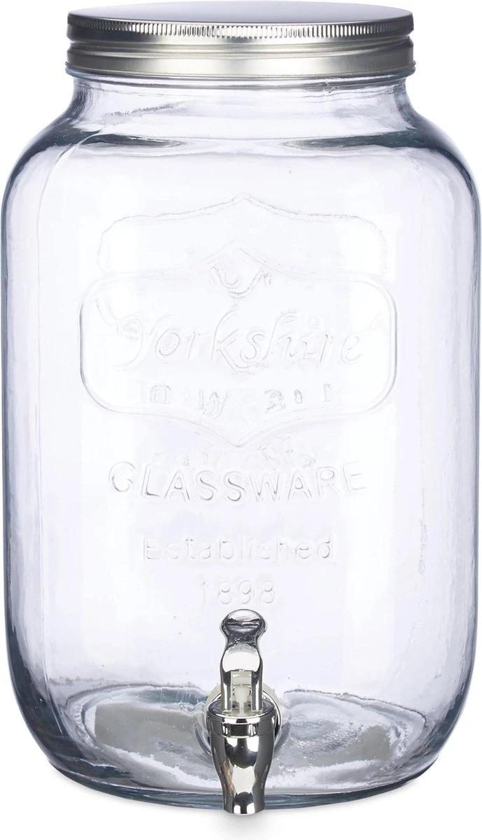 Distributeur De Boissons Relaxdays - 8 Litres - Verre 10 Distributeur De Boissons Relaxdays - 8 Litres - Verre – Image 10