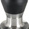 Expresso écarlate | Tamper "Passion" Pour Barista; Avec Poignée Ergonomique En PVC Ou En Bois Précieux De Votre Choix Et Base En Acier Inoxydable De Précision. Noir 51 Mm