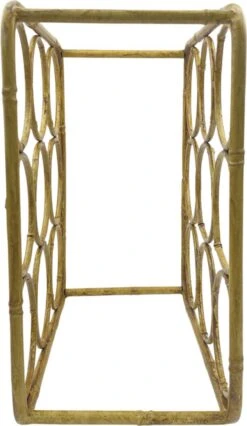 Joli Casier à Vin En Métal Aspect Bambou Pour 9 Bouteilles "Bjorn" Lumbuck - Porte-bouteille En Métal Pour La Table Ou Le Sol 6 Joli Casier à Vin En Métal Aspect Bambou Pour 9 Bouteilles "Bjorn" Lumbuck - Porte-bouteille En Métal Pour La Table Ou Le Sol -Cuisine Fournitures Magasin 696x1200