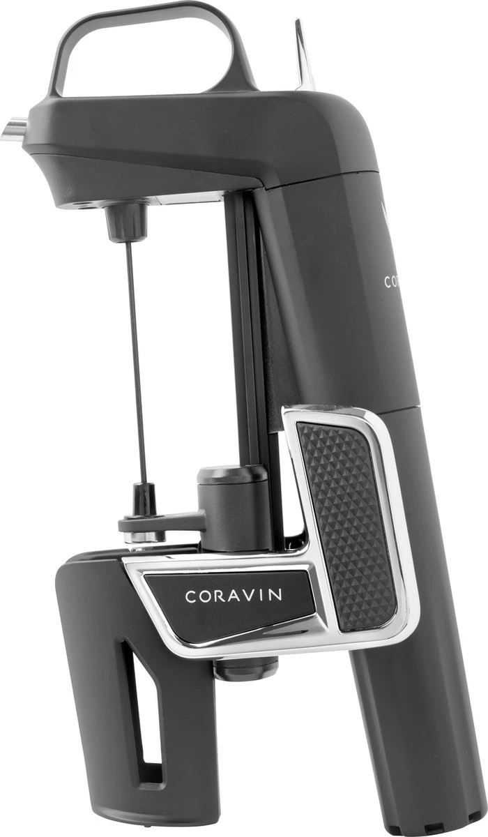 Coravin Model Two Elite - Système à Vin - Acier Inoxydable - 6x14x21 Cm - Zwart Mat 8 Coravin Model Two Elite - Système à Vin - Acier Inoxydable - 6x14x21 Cm - Zwart Mat – Image 8