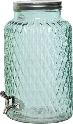 Decoris Distributeur De Boissons / Robinet De Limonade Avec Robinet - 2x - Verre - 5,5L -Cuisine Fournitures Magasin 710x1200 3