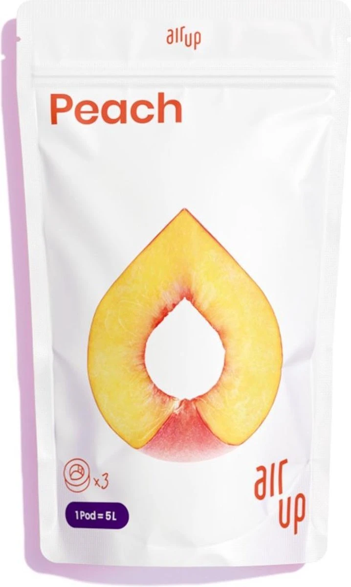 Air Up 3er Packket Pods - Saveur Pêche - Pour Aromatiser Water, 0 Sucre, 0 Calorie 2 Air Up 3er Packket Pods - Saveur Pêche - Pour Aromatiser Water, 0 Sucre, 0 Calorie – Image 2
