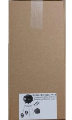 Barbecue à Charbon De Bois XL 47 CM Comprenant 4 KG De Briquettes Et 2 Glands De Marinade Et Housse De Barbecue - Pack économique - Barbecue à Boules -Cuisine Fournitures Magasin 724x1200