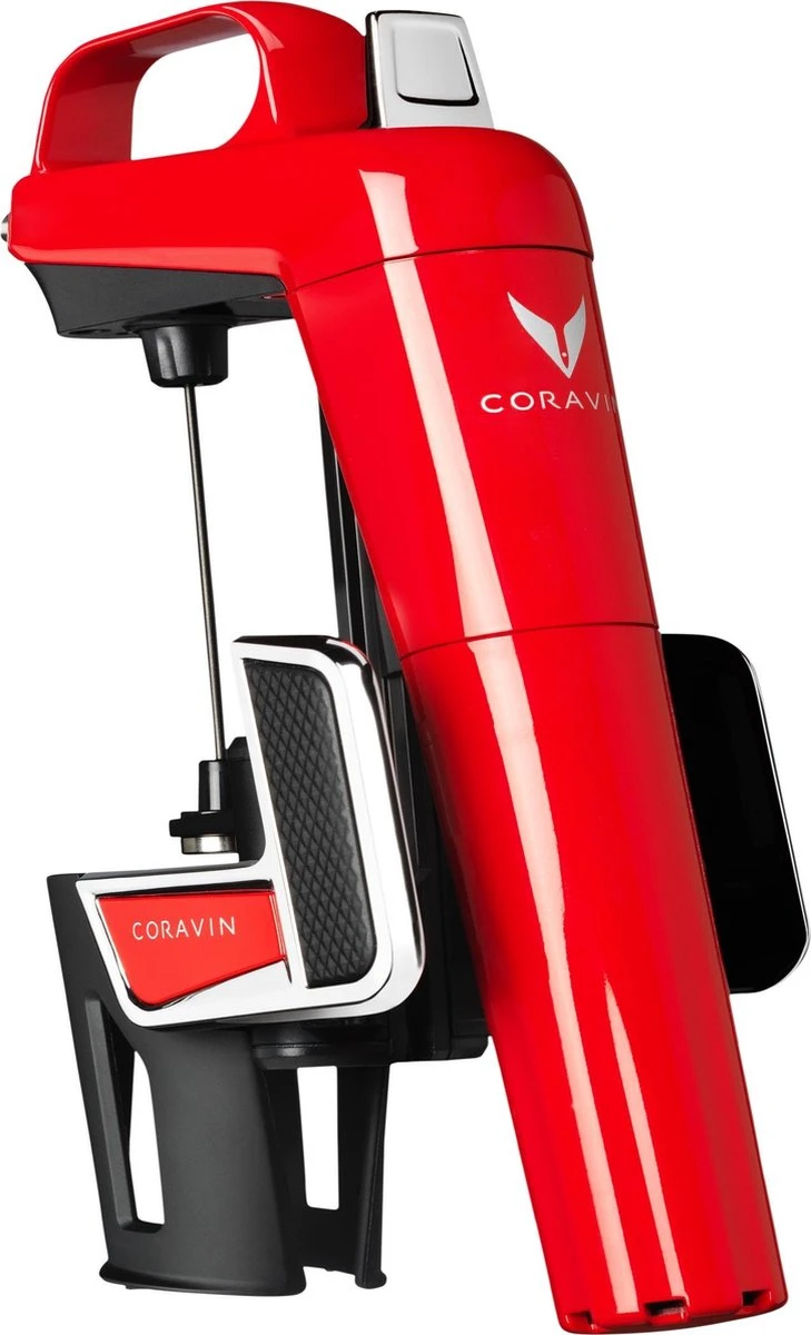Coravin Model Two Elite - Système à Vin - Acier Inoxydable - 6x14x21 Cm - Rouge 1 Coravin Model Two Elite - Système à Vin - Acier Inoxydable - 6x14x21 Cm - Rouge