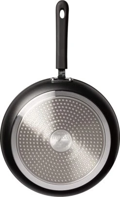 Poêle à Frire Antiadhésive Millvado Rainbow - Poêle à Frire 11"/ 28 Cm - Manche En Silicone Zwart à Prise Souple -Cuisine Fournitures Magasin 733x1200