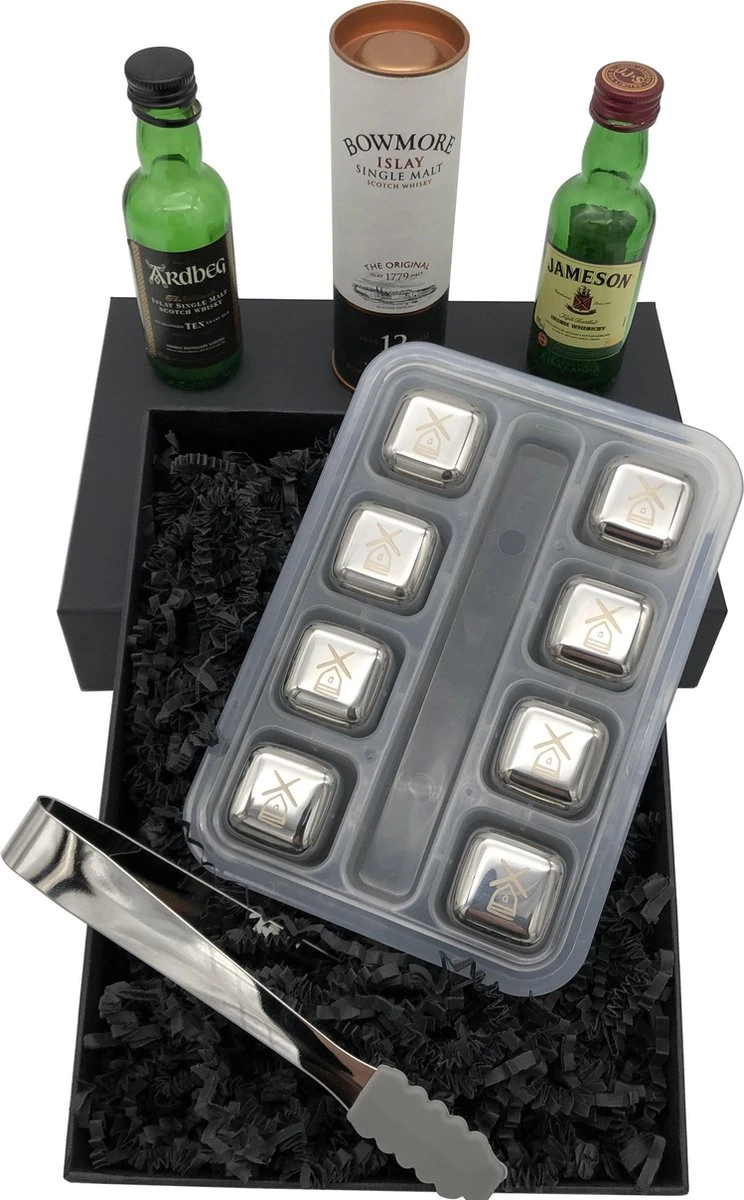 Glaçons En Acier Inoxydable - Whisky Stones Whisky Boîte-cadeau Réutilisable 8 Pièces 1 Glaçons En Acier Inoxydable - Whisky Stones Whisky Boîte-cadeau Réutilisable 8 Pièces