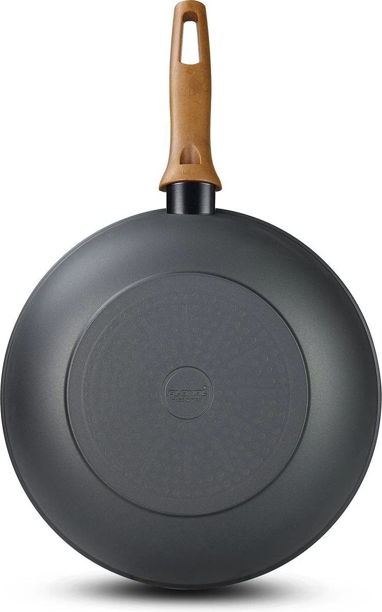 Flonal Diversa - Poêle Wok - Ø28 Cm - 100% Aluminium Recyclé - Sans PFOA - Poignée Ergonomique - Revêtement Antiadhésif MagmaTech Plus - Convient à Toutes Les Sources De Chaleur 6 Flonal Diversa - Poêle Wok - Ø28 Cm - 100% Aluminium Recyclé - Sans PFOA - Poignée Ergonomique - Revêtement Antiadhésif MagmaTech Plus - Convient à Toutes Les Sources De Chaleur – Image 6
