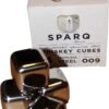 Sparq Home - Cubes à Whisky RvS - Pierres à Whisky - Ensemble De 4 Pièces - Pierres à Whisky - Pierres à Whisky - Glaçons - Cadeau - Noël