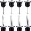 Set Premium Lot De 8 Becs Verseurs - Bouchons Verseurs - Vin - Bouteille - Cocktail - Huile - 8 Pièces