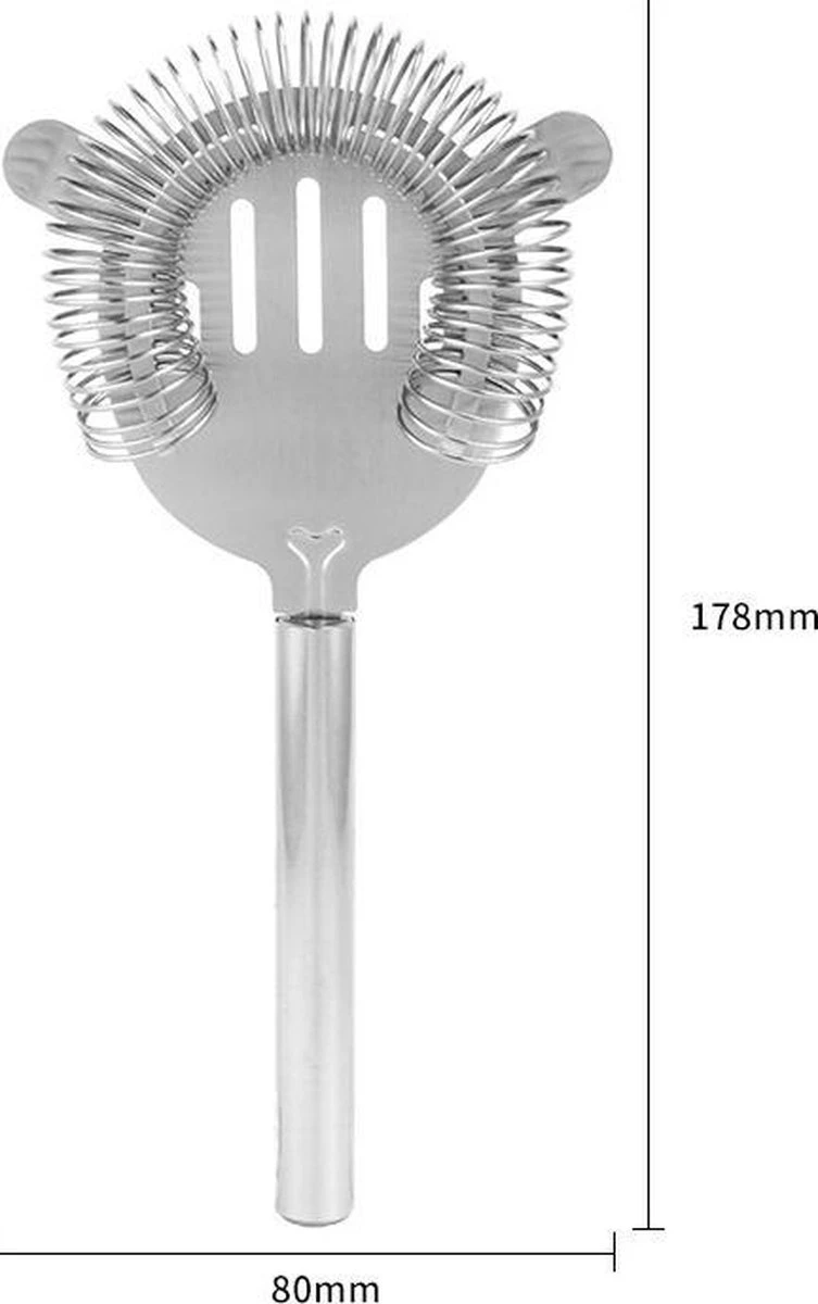 TDR - Ensemble De Shaker à Cocktail 12 Pièces - Acier Inoxydable 16 TDR - Ensemble De Shaker à Cocktail 12 Pièces - Acier Inoxydable – Image 16